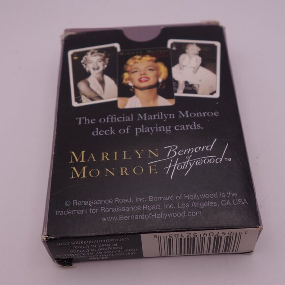 Bernard Hollywood Marilyn Monroe Playing Cards 52-185 1 84709 52185 8 - Picture 4 of 16